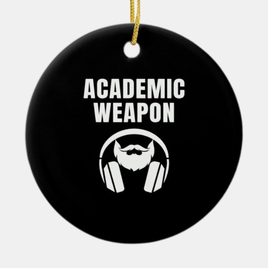 Inspirerend klassieker Funny Meme Keramisch Ornament (Voorkant)