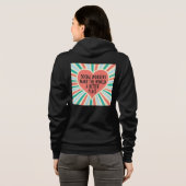 Inspirerend kleuren voor sociale werkaanbiedingen  hoodie (Achterkant volledig)
