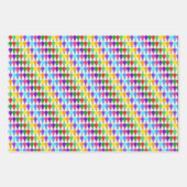 Inspirerend kleurrijke lampen inpakpapier vel (Voorkant 3)