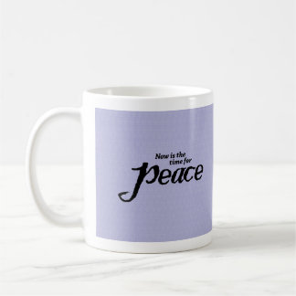 Inspirerend kleurrijke Peace & Kindness Coffee Mok
