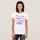 Inspirerend kniechirurgie t-shirt (Voorkant volledig)