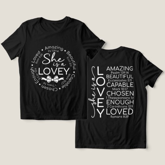 Inspirerend knuffeldoek Tri-Blend shirt (Ontwerp Voorkant & Achterkant)