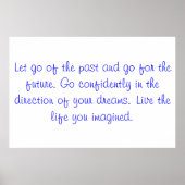 Inspirerend koersen poster (Voorkant)