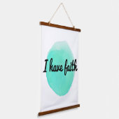 inspirerend koersen voor positieve vibes hangend wandkleed (Gebogen)