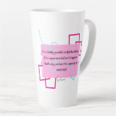 Inspirerend koffie en thee Mok (Rechterhoek)