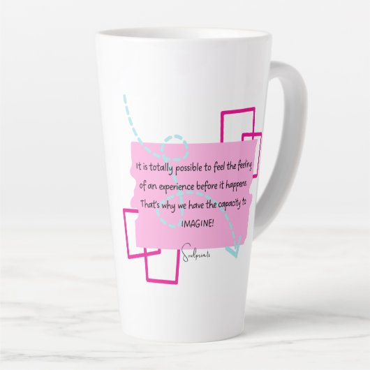 Inspirerend koffie en thee Mok (Rechterhoek)