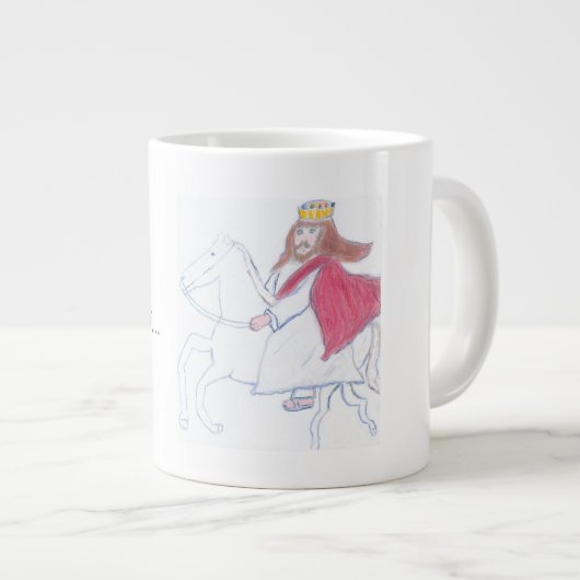 Inspirerend koffie-Mok Grote Koffiekop (Voorkant rechts)