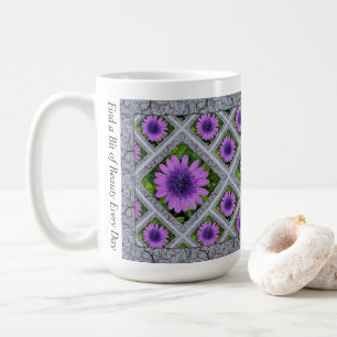 Inspirerend koffie Mok met African Daisies