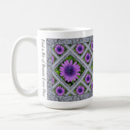 Inspirerend koffie Mok met African Daisies
