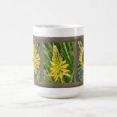 Inspirerend koffie-Mok met gele bloemen Koffiemok (Center)