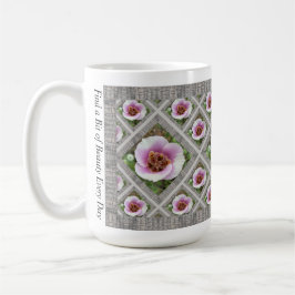 Inspirerend koffie Mok met Mariposa Lillies