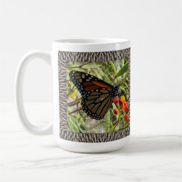 Inspirerend Koffie Mok met Monarch op Milkweed