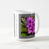 Inspirerend Koffie Mok met Mooie Baboon Flower (Voorkant rechts)
