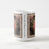 Inspirerend koffie Mok met opvallende proteas (Center)