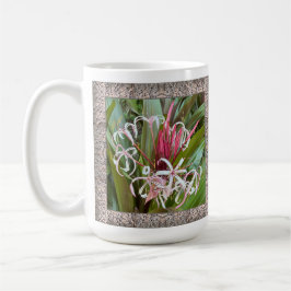 Inspirerend koffie Mok met Pink Spider Lillies