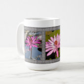 Inspirerend koffie Mok met Water Lillies (Voorkant links)