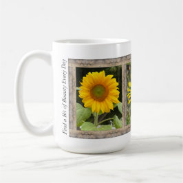 Inspirerend koffie-Mok met zonnebloemen Koffiemok