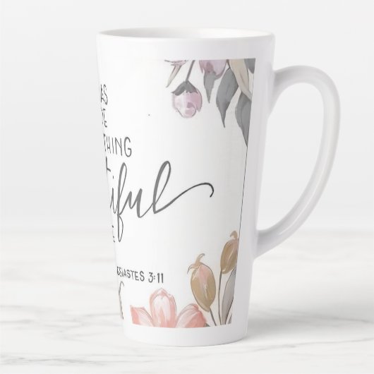 Inspirerend koffiekopje latte mok (Rechts)