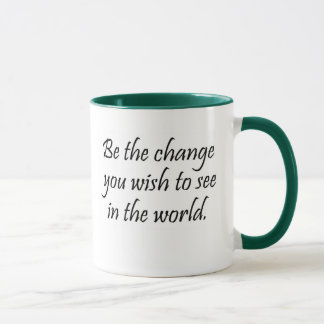 Inspirerend koffiekopjes zijn de change fun gesche mok