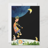 Inspirerend Kokopelli Art Vrijgezellenfeest Brunch Kaart (Achterkant)