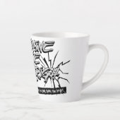 Inspirerend krijg je glans op koffie mok (Rechts)