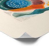 Inspirerend kunst door MHN Poster (Hoek)