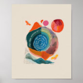 Inspirerend kunst door MHN Poster (Voorkant)