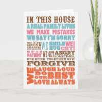 Inspirerend kunst - Echte familie