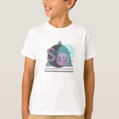 Inspirerend Kunst "SOUL" Jongens T-shirt (Voorkant)
