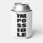 Inspirerend kunstcitaat Kunst Eindeloze mogelijkhe Blikjeskoeler (Blikje Achterkant)