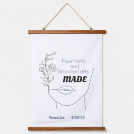 Inspirerend Kunsthout dat de boomstammen afbreekt Hangend Wandkleed