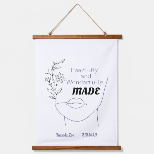 Inspirerend Kunsthout dat de boomstammen afbreekt Hangend Wandkleed (Voorkant)