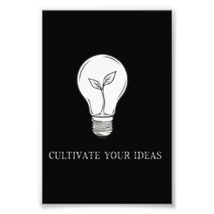 Inspirerend Kweek Je Ideeën Lampje Plant Foto Afdruk