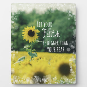 Inspirerend: Laat je geloof groter zijn dan angst Fotoplaat