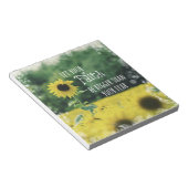 Inspirerend: Laat je geloof groter zijn dan angst Notitieblok (Schuin)