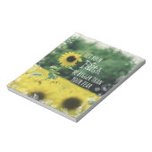 Inspirerend: Laat je geloof groter zijn dan angst Notitieblok (Linkerzijde)