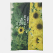 Inspirerend: Laat je geloof groter zijn dan angst Theedoek (Verticaal)