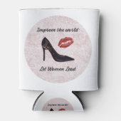 Inspirerend laat vrouwen leiden blikjeskoeler (Voorkant)