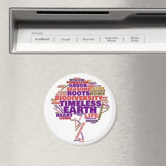 Inspirerend Label van het leven Cloud Magneet (Insitu (Vaatwasser))