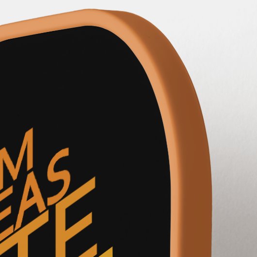 Inspirerend lampglas pickleball paddle (Links Detail)