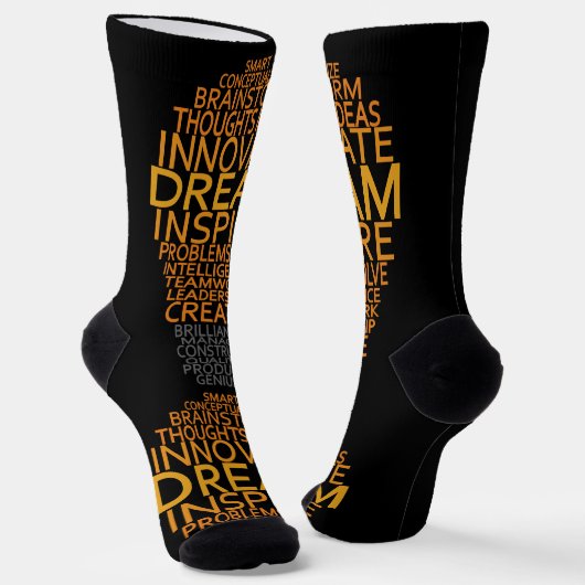 Inspirerend lampglas sokken (Gebogen)