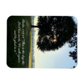 Inspirerend landschap "New Day" Magneet (Horizontaal)