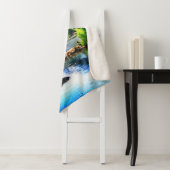 Inspirerend landschap sherpa deken (In situ)