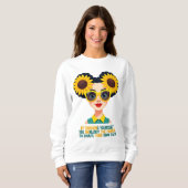 Inspirerend lange-Sleeve sweatshirt (Voorkant volledig)