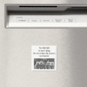 Inspirerend Langs de Reis Vriendschap Quote Magneet (Insitu (Vaatwasser))