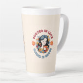 Inspirerend latte mok (Rechterhoek)