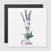 Inspirerend lavenderventiel Magnetische Kaart (Voorkant / Achterkant)