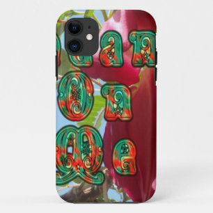 Inspirerend Lean On Me Floral Skyward Art Print iPhone 11 Hoesje