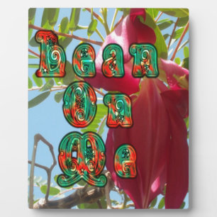 Inspirerend Lean On Me Floral Skyward Art Print Fotoplaat