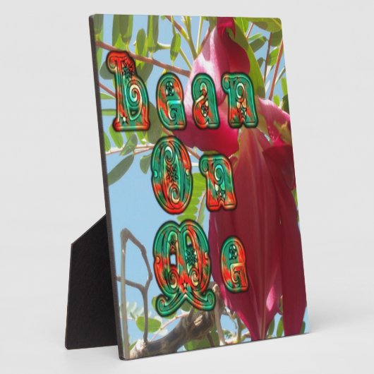 Inspirerend Lean On Me Floral Skyward Art Print Fotoplaat (Zijkant)